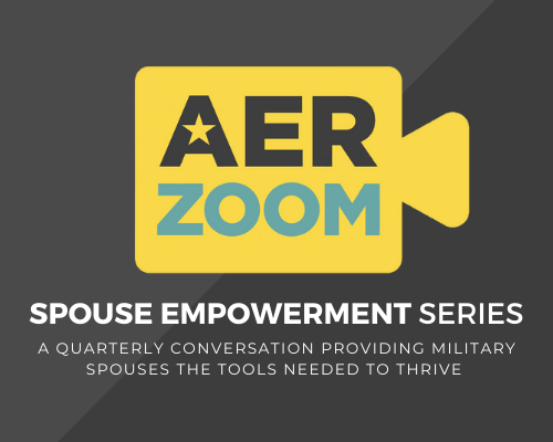 Spouse Empowerment Series. A quarterly conversation providing military spouses the tools needed to thrive