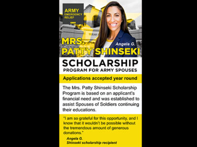 2023-2024 Mrs. Patty Shinseki Spouse Scholarship Program