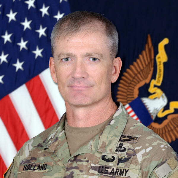 Command Sgt. Maj. TJ Holland